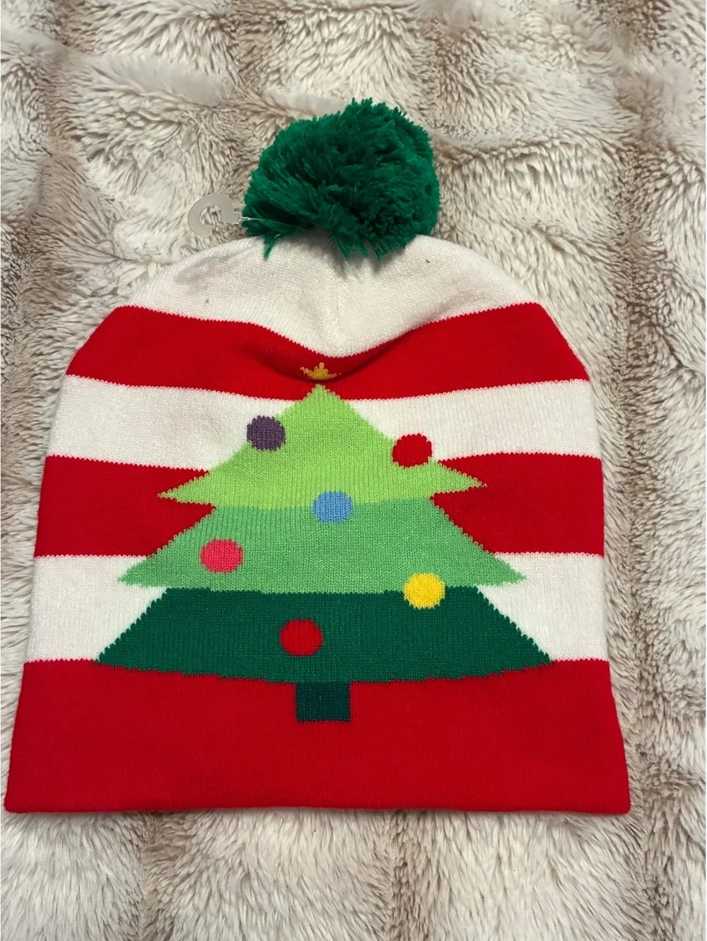 Official Miracle Medical / Health Brand LED Light-Up Christmas Tree Beanie Hat